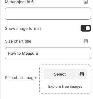 Product Page Settings